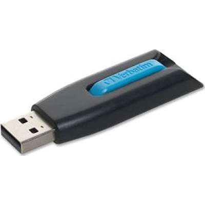 Verbatim 16GB Store 'n' Go V3 USB 3.0 Drive Black/Blue