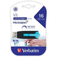 Verbatim 16GB Store 'n' Go V3 USB 3.0 Drive Black/Blue