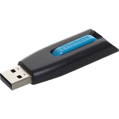 Verbatim 16GB Store 'n' Go V3 USB 3.0 Drive Black/Blue