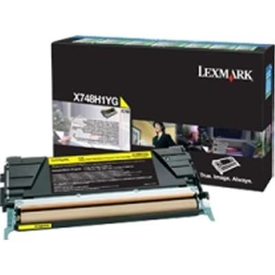 Lexmark Yellow Toner Cartridge High Yield Return Program