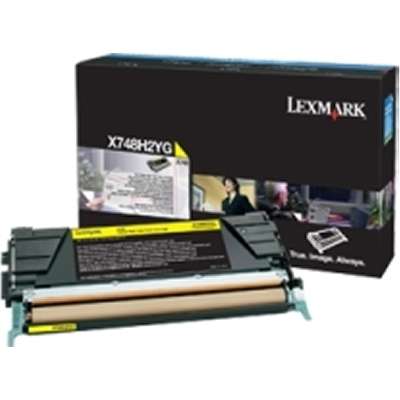 Lexmark X748 Hiyld Toner Cartridge Yellow