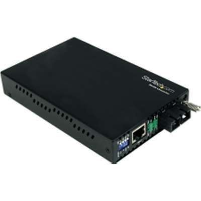 StarTech.com 10/100 Mbps SM Fiber Media Converter SC 30 km