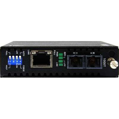 StarTech.com Gigabit Ethernet MM Fiber Media Converter SC 550m