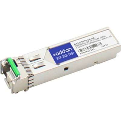 AddOn 1000BASE-Bxu SFP SMF 1310NMTX 1490NMRX 40KM LC F/Nortel 100% Comp