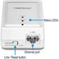 TRENDnet 500 AV Compact Powerline Ethernet Adapter Kit