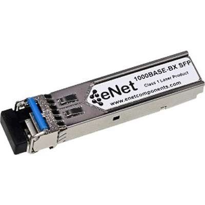 ENET 1000BASE-BX10-U SFP SMF Single Strand 1310NM-TX/1490NM-RX HP Comp