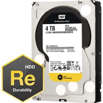 Western Digital 4TB 3.5" SATA III 7200 RPM 64MB EOL Drives