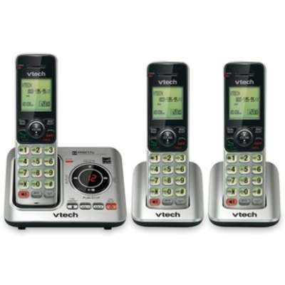 VTech Communications 3 Handset Answering System with Caller ID/Call Waiting 80-8615-00