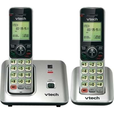 VTech Communications 2 Handset Cordless Phone with Caller ID/Call Waiting 80-8612-00