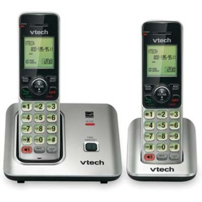 VTech Communications 2 Handset Cordless Phone with Caller ID/Call Waiting 80-8612-00