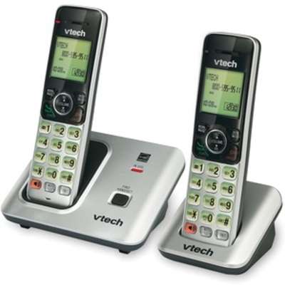 VTech Communications 2 Handset Cordless Phone with Caller ID/Call Waiting 80-8612-00