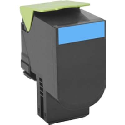 Lexmark 701C Cyan Return Program Toner Cartridge 1K CS310/410/510