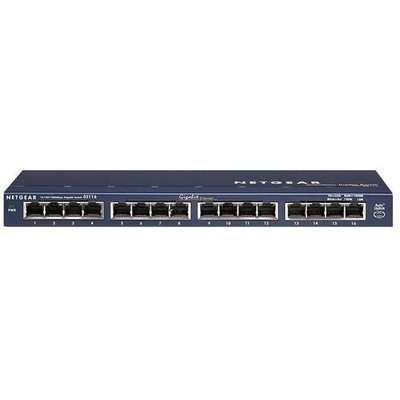NETGEAR ProSafe 16-Port Gigabit Desktop Switch