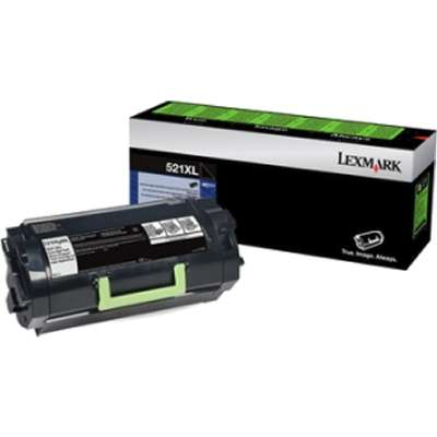 Lexmark 521XL Extra High Yield  Return Program Toner Cartridge