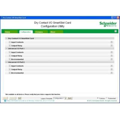 APC AP9613 Dry Contact I/O SmartSlot Card