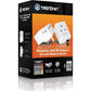 TRENDnet 500 AV Compact Powerline Adapter Kit /w Pass Through