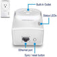 TRENDnet 500 AV Compact Powerline Adapter Kit /w Pass Through