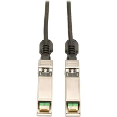 Tripp Lite 3M SFP+ 10Gbase-CU Twinax Copper Cable Black