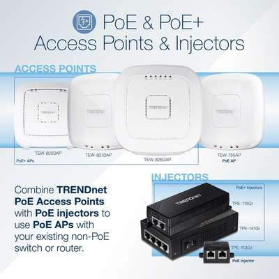 TRENDnet PoE+ Gigabit Injector