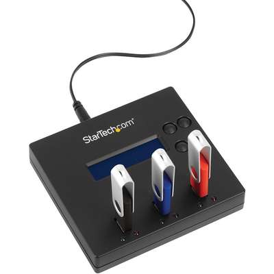 StarTech.com 1:2 Standalone USB Duplicator and Eraser for Flash Drives