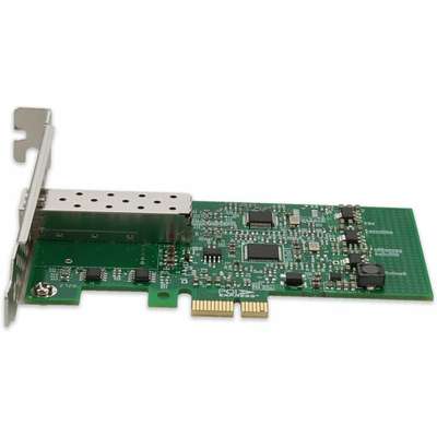 AddOn 100Base-FX Fast Ethernet Fiber Optic PCIE X1 1SFP Slot NIC Card