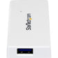 StarTech.com 4 Port Portable SuperSpeed Mini USB 3.0 Hub - White