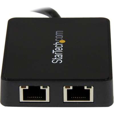 StarTech.com USB 3.0 Dual Gigabit Ethernet Adapter NIC with  USB Port