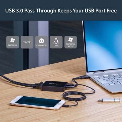 StarTech.com USB 3.0 Dual Gigabit Ethernet Adapter NIC with  USB Port