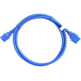 Raritan 7FT Blue Securelock Cable 16AWG 1XC14 1XC13