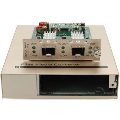 AddOn 10GBS 1 SFP+ to 2 SFP+ Media Converter