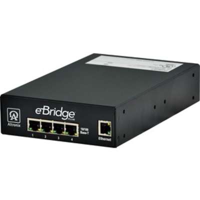 Altronix 4 Port Managed IP and PoE Rece iver, CAT5 to coax