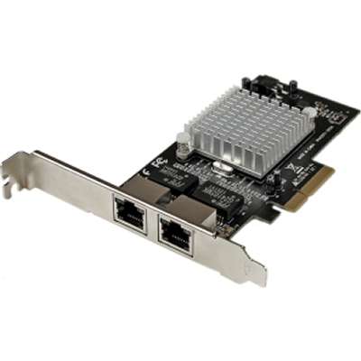 StarTech.com Dual Port Gigabit PCIe Network Card with  Intel i350 Chip