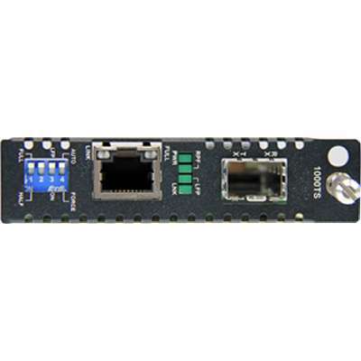 StarTech.com Gigabit Ethernet Fiber Media Converter Card Module with  Open SFP