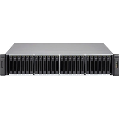 QNAP 24-Bay 2.5 NAS ISCSI SAS/SATA 2U E3-1245V2 3.4GHZ QC 8GB Max 32GB