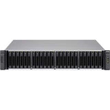 QNAP 24-Bay 2.5 NAS ISCSI SAS/SATA 2U E3-1245V2 3.4GHZ QC 8GB Max 32GB