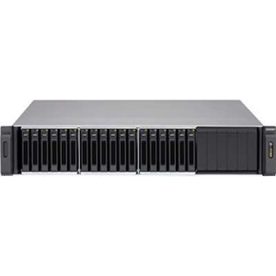 QNAP 18BAY 2.5 NAS ISCSI SAS/SATA 2U E3-1245V2 3.4GHZ QC 8GB Max 32GB