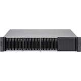 QNAP 18BAY 2.5 NAS ISCSI SAS/SATA 2U E3-1245V2 3.4GHZ QC 8GB Max 32GB