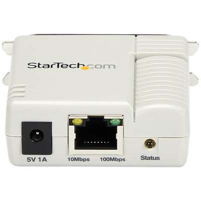 StarTech.com 1 Port 10/100 Mbps Ethernet Parallel Network Print Server