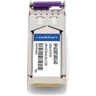 AddOn 1000BASE-BX SFP XCVR F/ Juniper