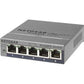 NETGEAR GS105E-200NAS ProSAFE Plus 5-Port Gigabit Web Managed Switch