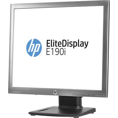 HP EliteDisplay E190i 18.9" LED Backlit Monitor T/H/S/P adjustment VGA/DVI/DP