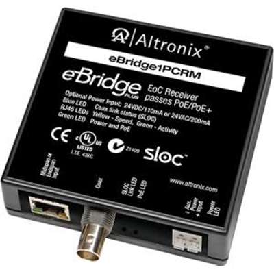 Altronix IP and PoE+ over Coax Receiver