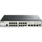 D-Link Systems DGS-1510-20 20-Port Gigabit Stackable SmartPro Switch with  2 SFP and 2 10Gbe SFP+