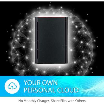 Buffalo Technology 4TB LinkStation 220 Personal Cloud Storage NAS Drive