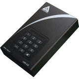 Apricorn 4TB Aegis Padlock DT Secure USB 3.0 256-Bit AES Hardware Encrypt Fips