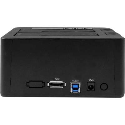 StarTech.com USB 3.0 / eSATA 2.5/3.5 SATA Hard Disk Drive/SSD Duplicator Dock Cloner