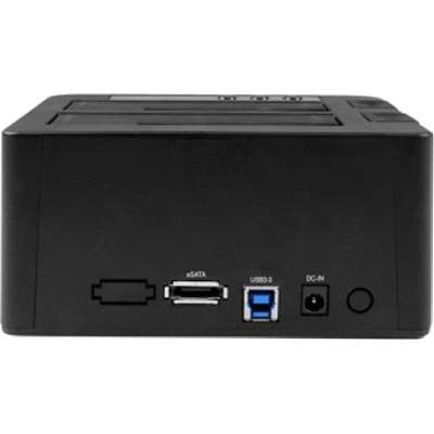 StarTech.com USB 3.0 / eSATA 2.5/3.5 SATA Hard Disk Drive/SSD Duplicator Dock Cloner