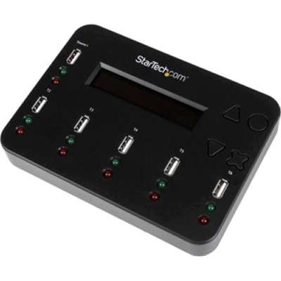 StarTech.com Standalone 1:5 USB Flash Drive Duplicator / Copier and Eraser