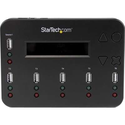 StarTech.com Standalone 1:5 USB Flash Drive Duplicator / Copier and Eraser