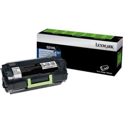 Lexmark 52X Black Toner Cartridge High Regular
